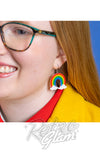 Erstwilder Rainbow Brite Essential Earrings clouds