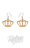 Erstwilder earrings gold crown