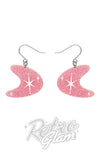 Erstwilder Essentials Boomerang Drop Earrings pink