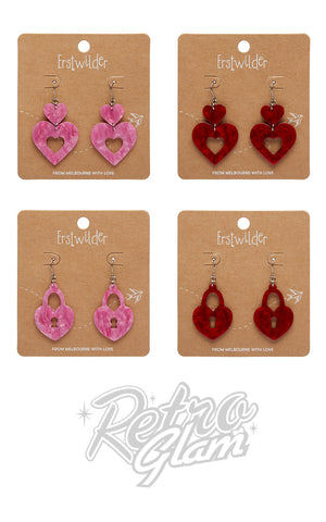 Erstwilder Valentines Essential Earrings hearts