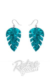 Erstwilder Essentials Leaf Earrings Green