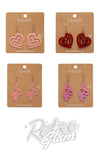 Erstwilder Valentines Essential Earrings heart and love