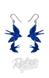 Swallows earrings