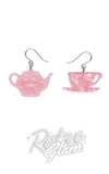 Erstwilder earrings pink tea