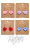 Erstwilder Candy Hearts Essential Earrings
