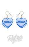 Erstwilder Candy Hearts Essential Earrings xoxo