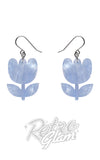 Erstwilder Pete Cromer Tulip Drop Earrings lavendar