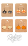 Erstwilder Halloween 2023 Earrings - Pumpkin Drops