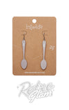 Erstwilder Esssential Earrings silver spoon