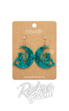 Erstwilder Essentials Earrings - Fairy Moon green card