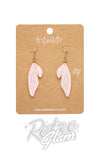 Erstwilder Essentials Earrings - Fairy wing pink