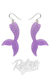 Erstwilder Pete Cromer Essentials Earrings mermaid lilac