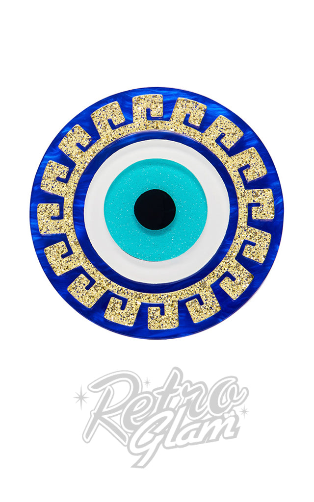 Erstwilder Evil Eye Amulet Brooch
