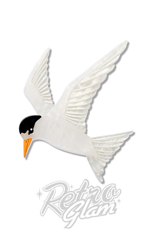 Erstwilder New Zealand Fairy Tern Brooch