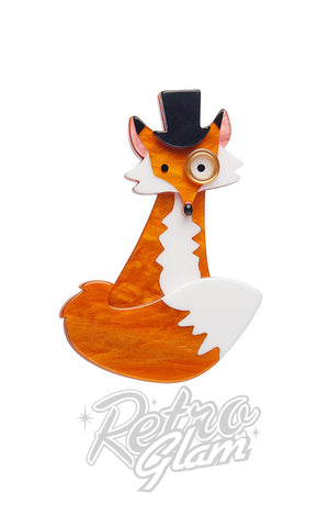 Erstwilder Felix The Fox Brooch