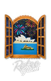 Erstwilder Fireworks Far And Wide Brooch - SOLD OUT