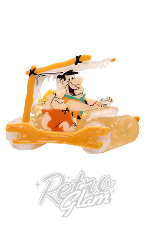 Erstwilder The Flintmobile Brooch