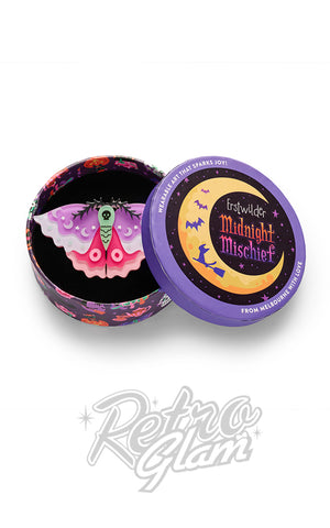 Erstwilder Flutter By Night Brooch box