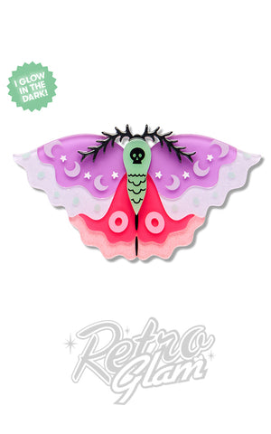 Erstwilder Flutter By Night Brooch