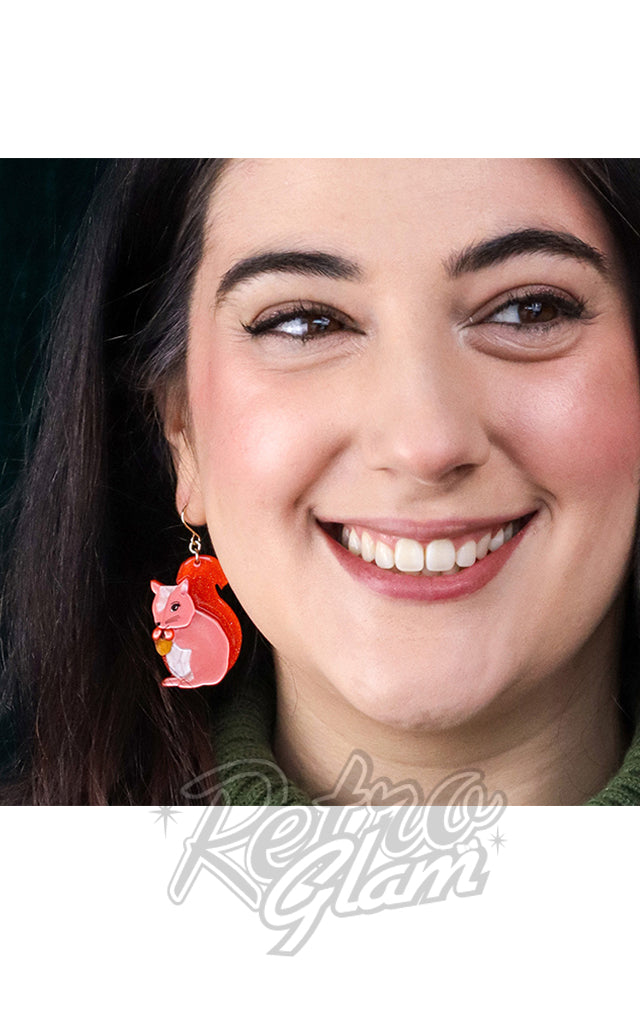 Erstwilder Cheeky Squirrel Drop Earrings