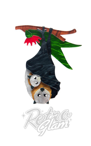 Erstwilder Frankie And Finn Flying Foxes Brooch