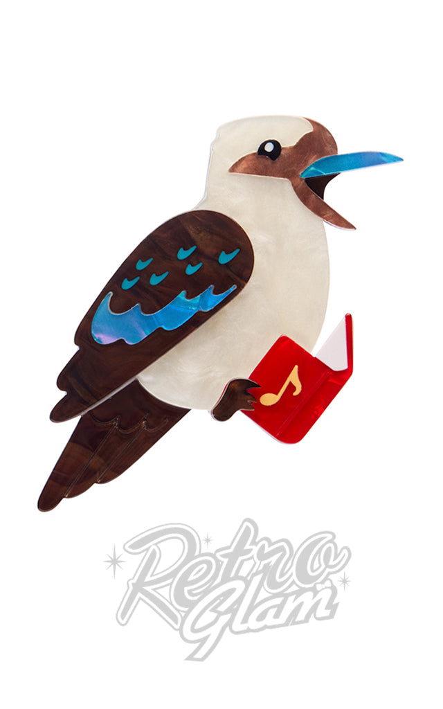 Erstwilder Kip the Kookaburra Brooch
