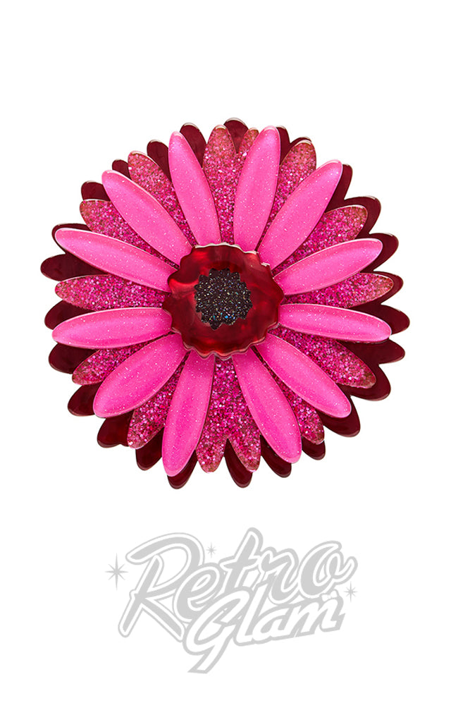 Erstwilder Sunshine Of Life Gerbera Brooch