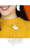 Erstwilder Essentials Ghost Mini Brooch model