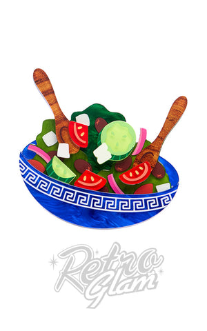 Erstwilder Greek Salad Brooch