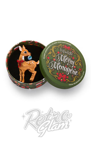 Erstwilder Darcy The Deer Brooch box