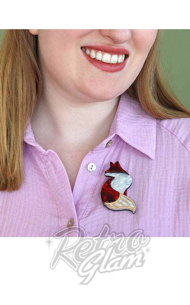 Erstwilder La Formidable Fauve Brooch GWP  - WITH $12O Erstwilder (NOT FOR INDIVIDUAL SALE)