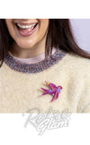 Erstwilder Bluebird of Happiness Brooch model