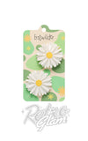 Daisy hair clips