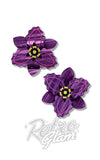 Erstwilder Hair Clips Set - Lily purple