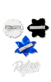Erstwilder Assorted Flower Hair Clips Trio Set back
