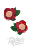 Erstwilder Pretty Poppies Hair Clips Set jocelyn proust