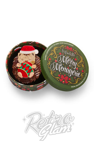 Erstwilder Hannah The Hedgehog Brooch box