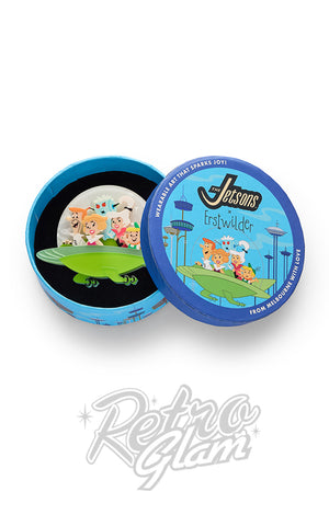 Erstwilder Jetsons Aerocar Brooch box