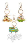 Erstwilder Hanna Barbara Enamel Key Rings