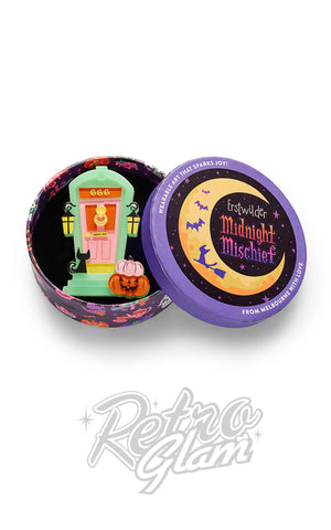 halloween door brooch