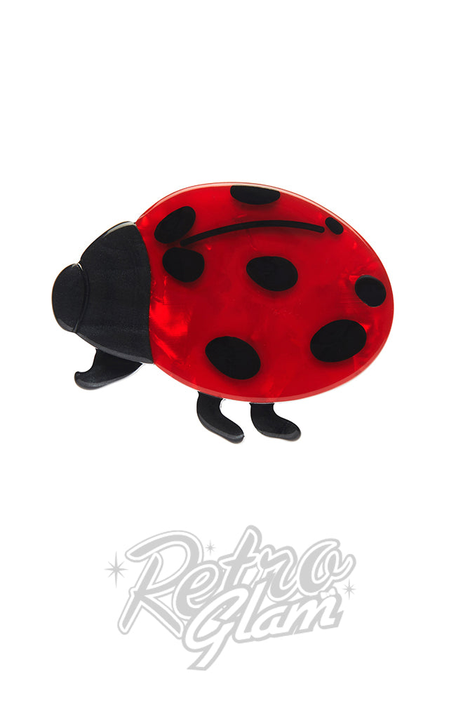 Erstwilder Gentle Ladybird Mini Brooch