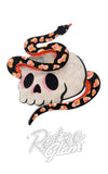 Erstwilder Macabre Memento Brooch
