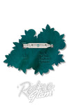 Erstwilder Mānuka Brooch back