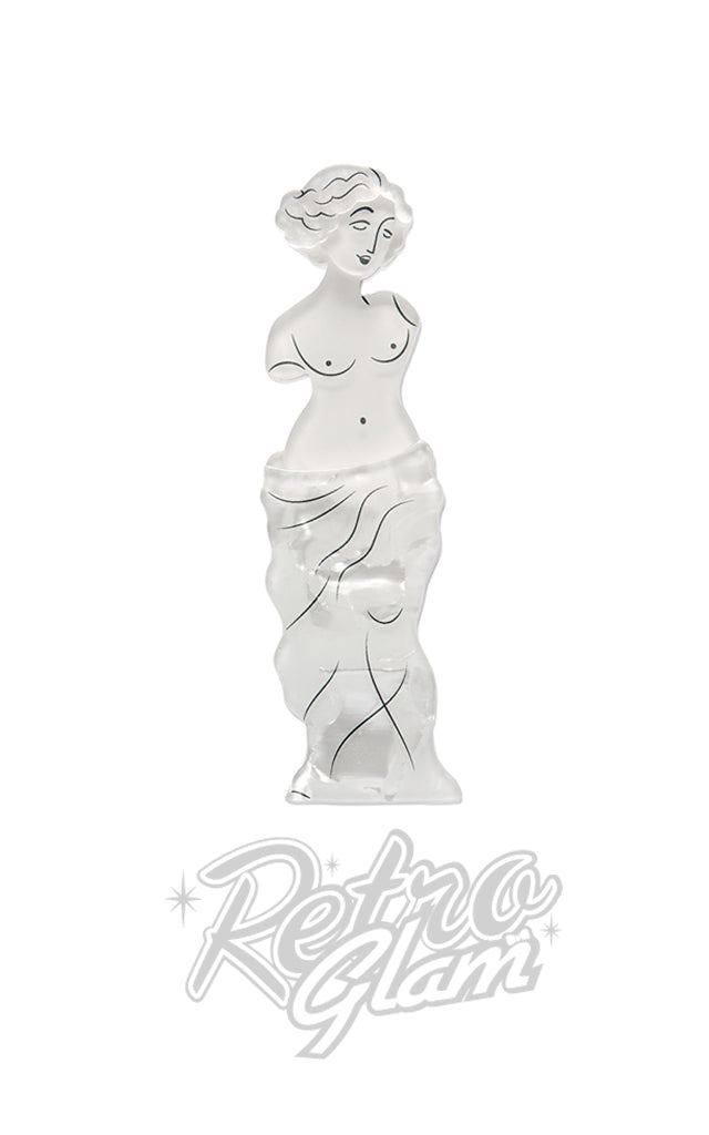 Erstwilder Marble Muse Brooch