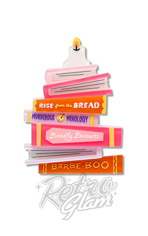 Erstwilder Midnight Library Brooch