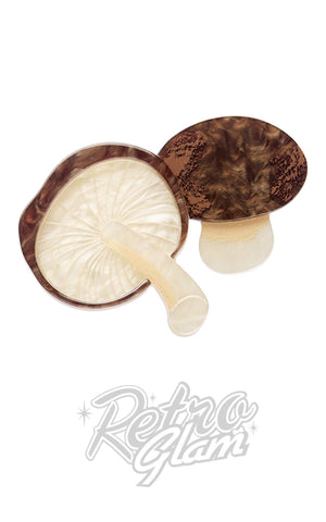 Erstwilder Mighty Mushie Brooch