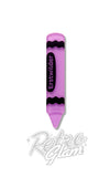 Mini Brooch purple crayon
