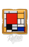 Mondrian brooch