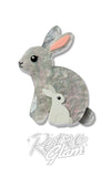 Erstwilder By Your Side Mini Brooches bunnies