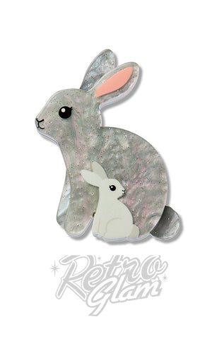 Erstwilder By Your Side Mini Brooches bunnies